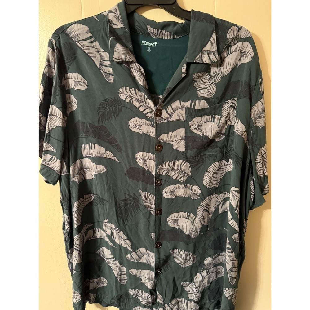 ks island hawaiian shirt 2xl